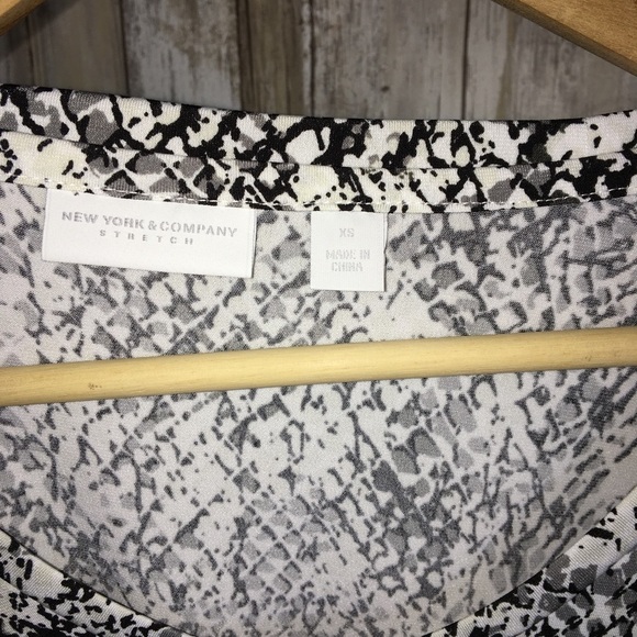 New York & Co. Snake Print Blouse - Picture 4 of 4